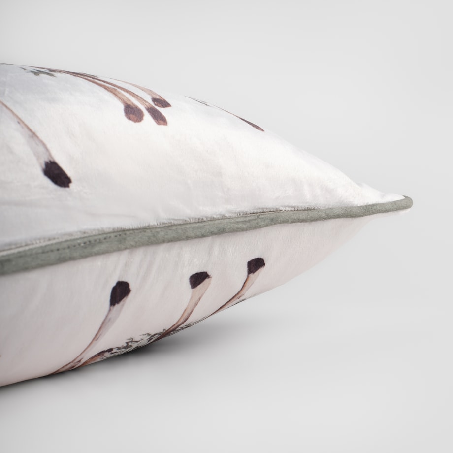 Poszewka z nadrukiem Hirvedo 45x45 cm z motywem zwierząt leśnych