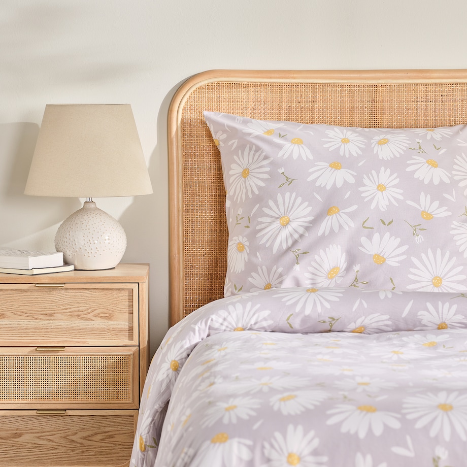 Pościel Bawełniana Daisybellis 140x200 cm z motywem kwiatowym