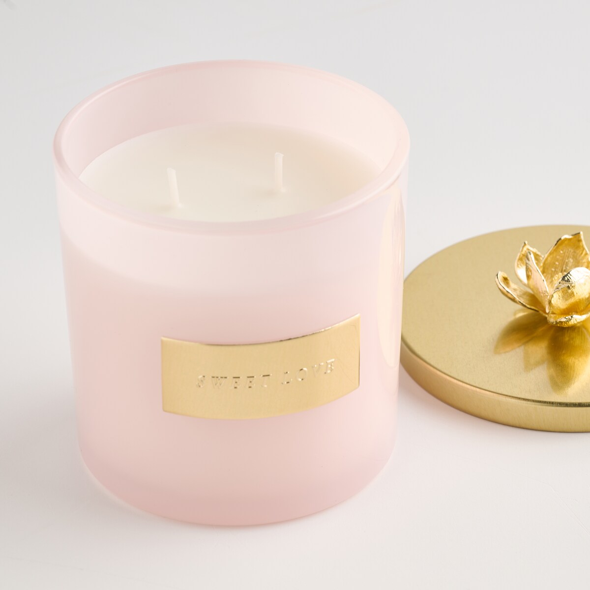 Świeca Zapachowa Fayra z motywem kwiatowym