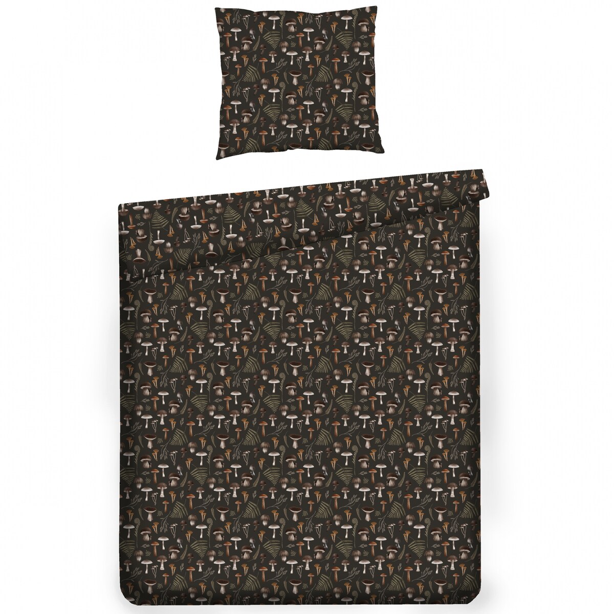 Pościel Bawełniana Shrooms 160x200 cm