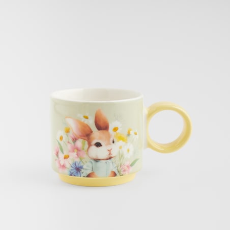 Komplet Kubków Emi z motywem królika