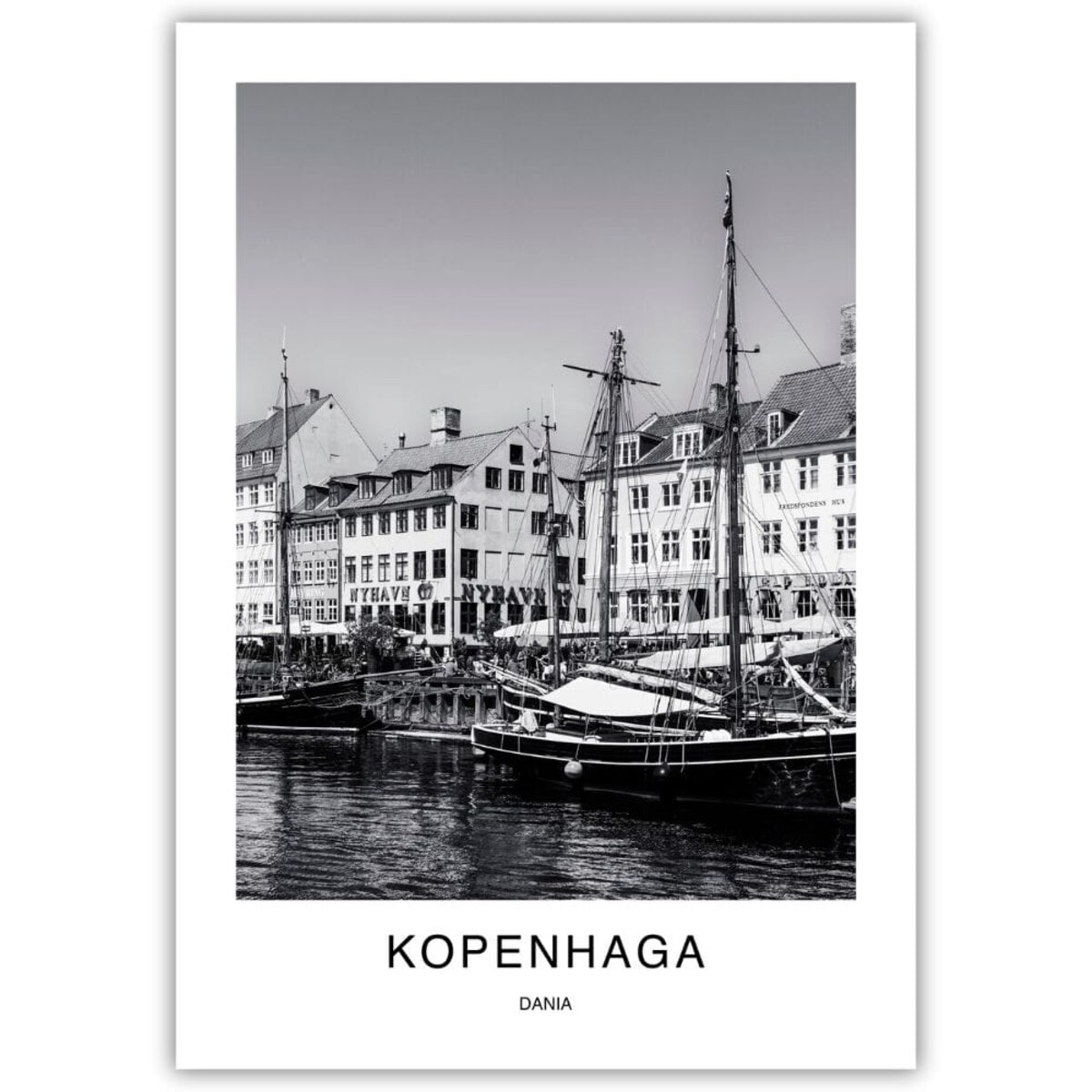 plakat kopenhaga 30x40