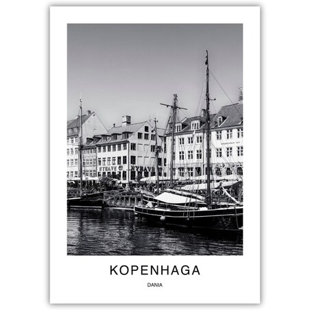 plakat kopenhaga 30x40