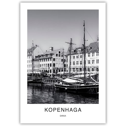 plakat kopenhaga 30x40