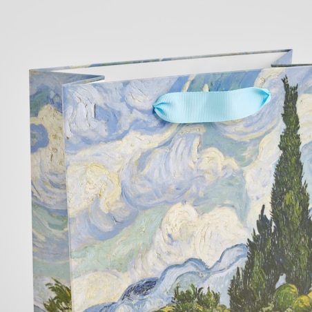 Torba prezentowa Wheatfield z motywem z obrazu Vincenta van Gogha