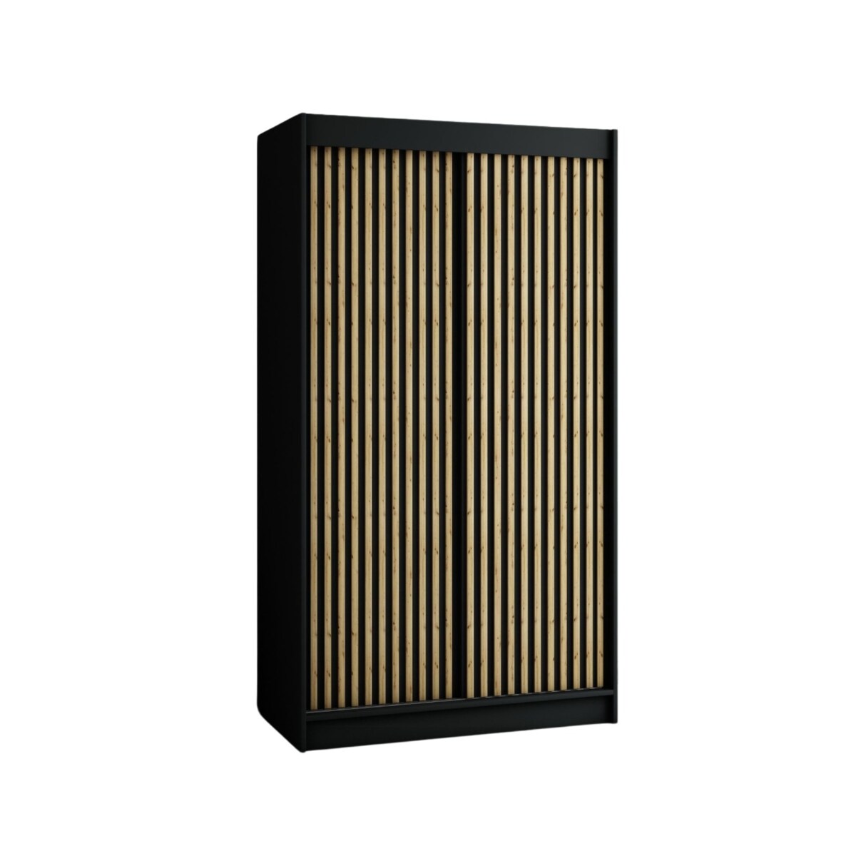 Szafa przesuwna Garderoba LAMELO 1 120 czarny