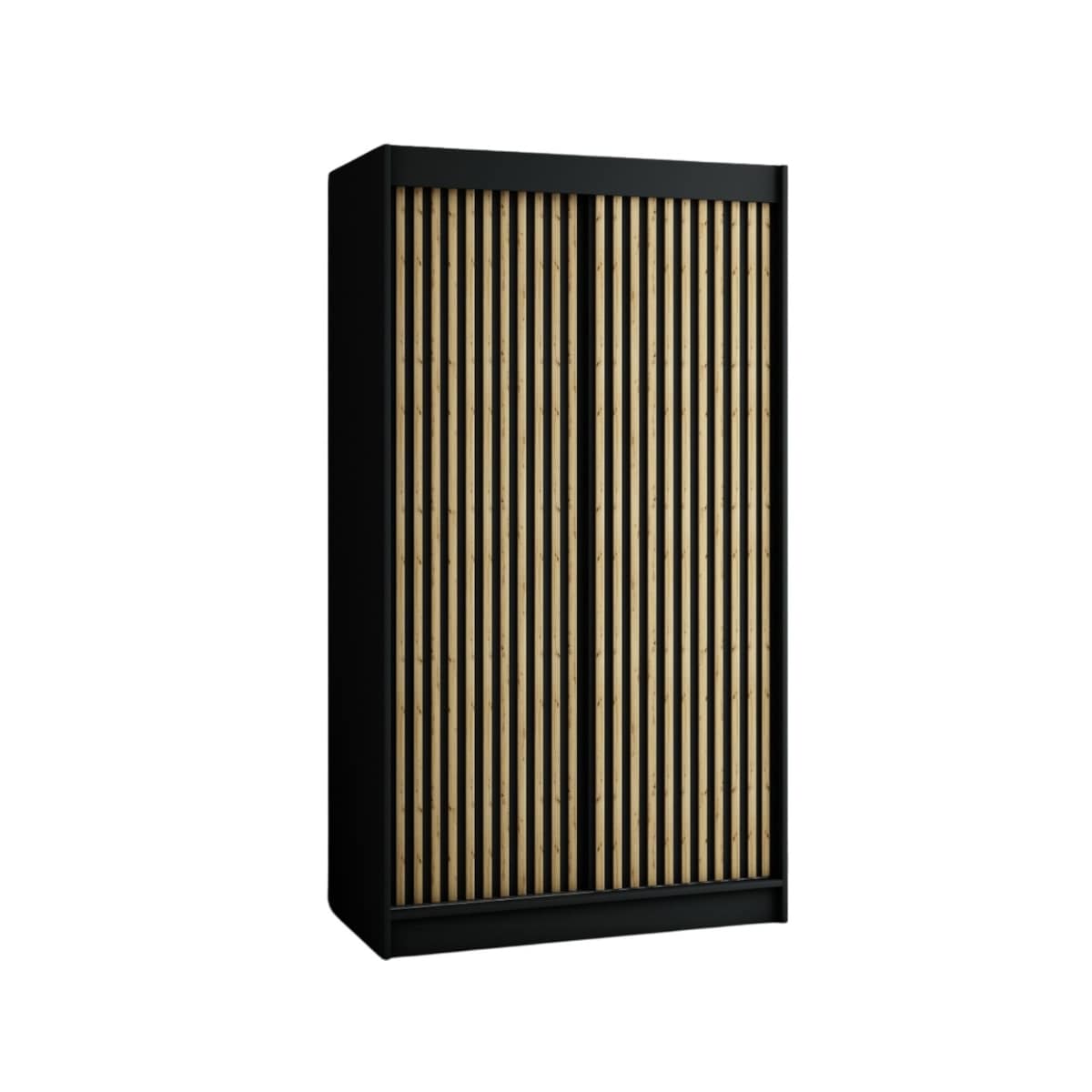 Szafa przesuwna Garderoba LAMELO 1 120 czarny