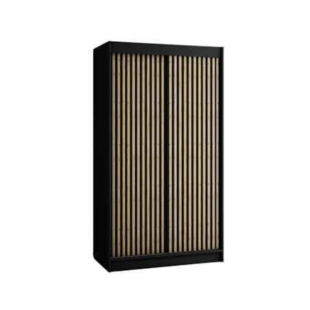 Szafa przesuwna Garderoba LAMELO 1 120 czarny