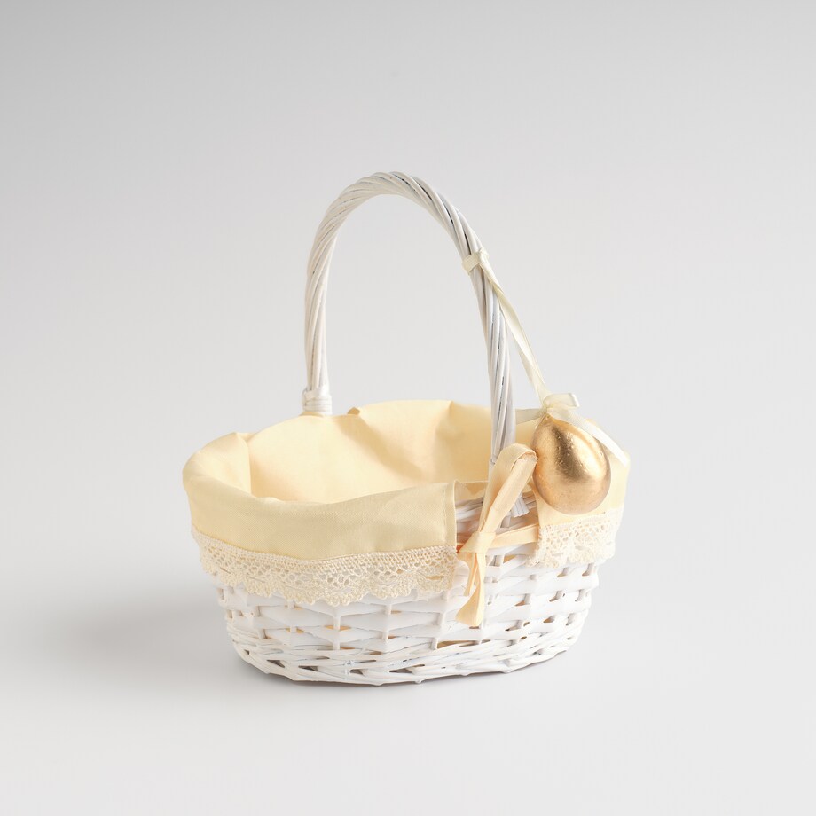 Koszyk z rączką Eggita 18x24 cm z motywem jajka