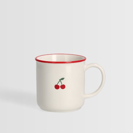 Kubek Cherries z motywem owoców