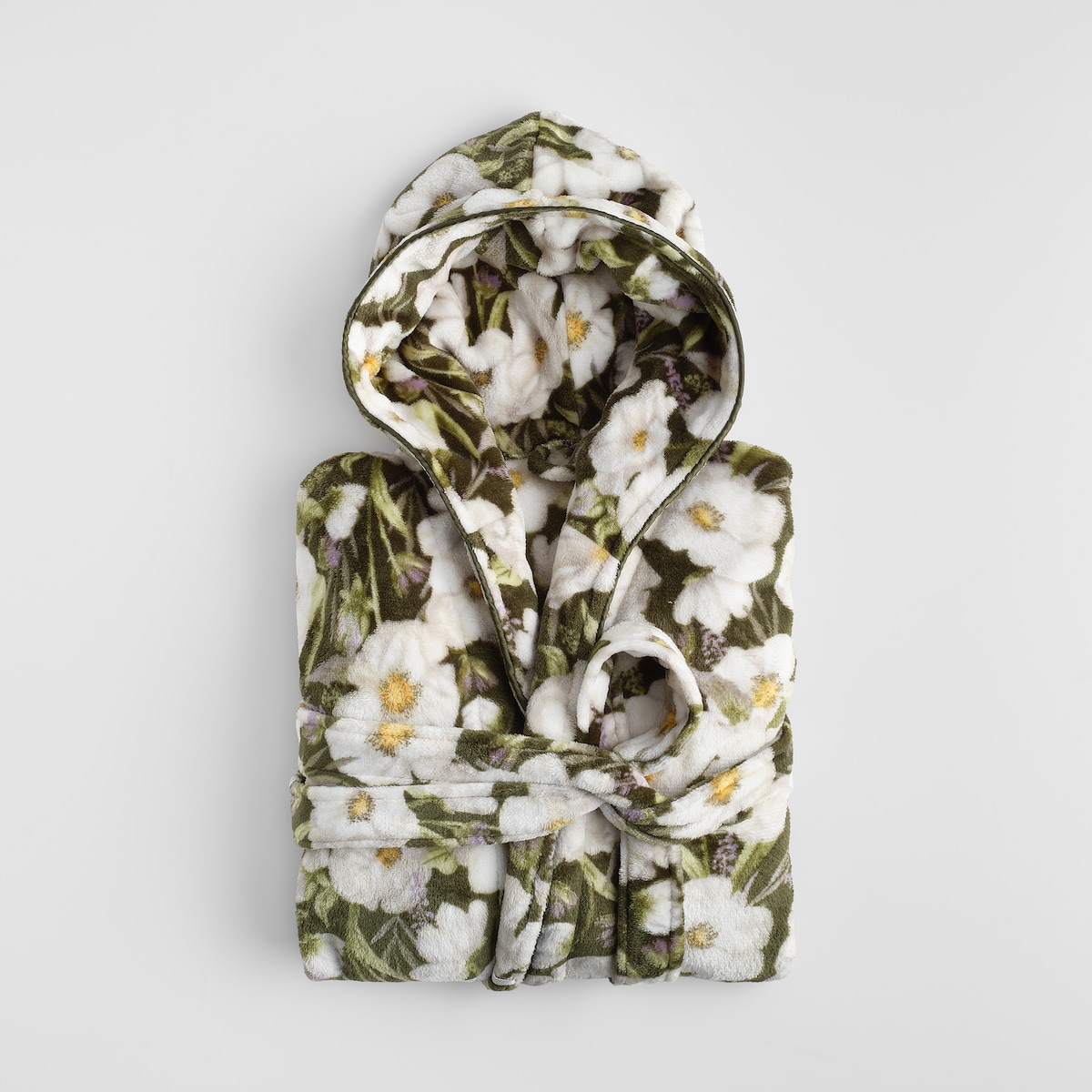 Szlafrok Emeris z motywem kwiatowym