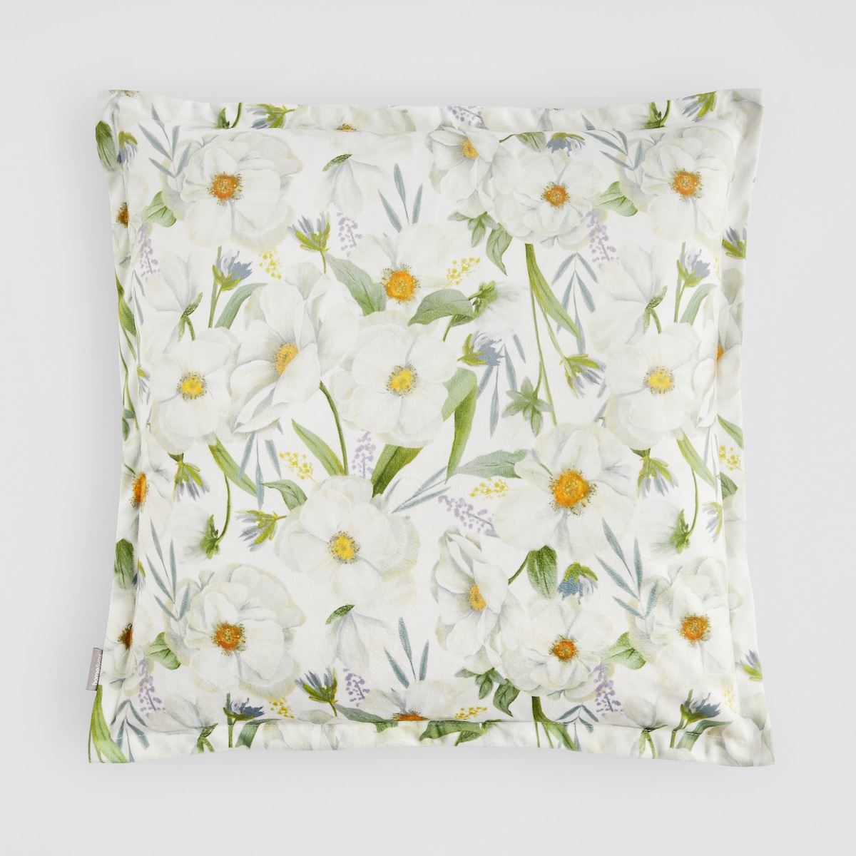 Poszewka z nadrukiem Emeris 45x45 cm z motywem kwiatowym