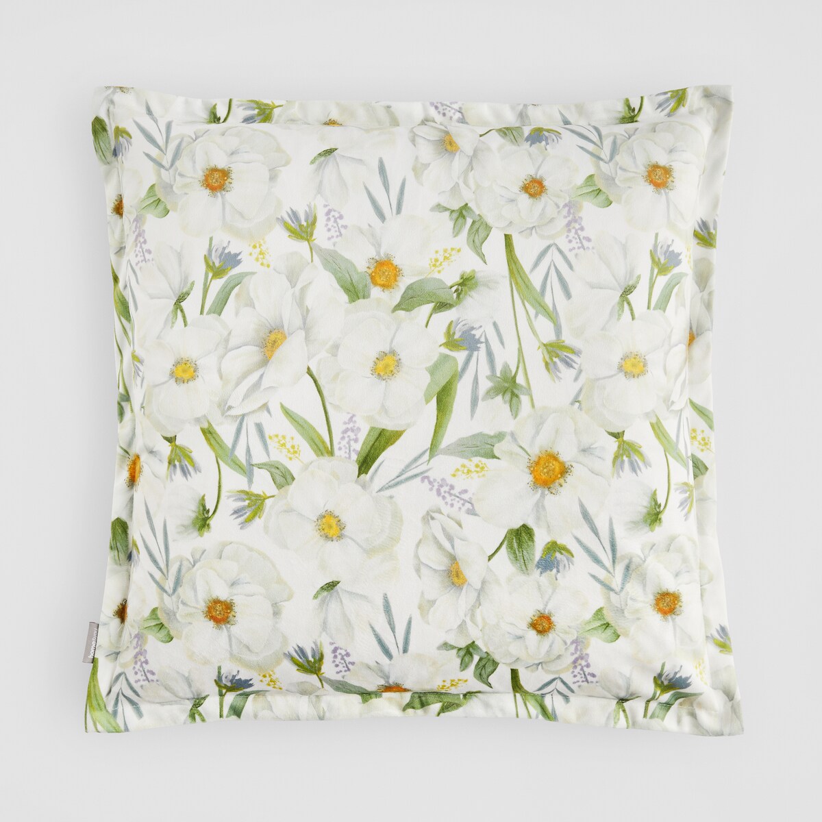 Poszewka z nadrukiem Emeris 45x45 cm z motywem kwiatowym
