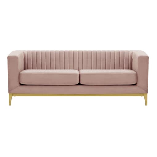 Sofa trzyosobowa Slender Wood-Velluto 14-like oak