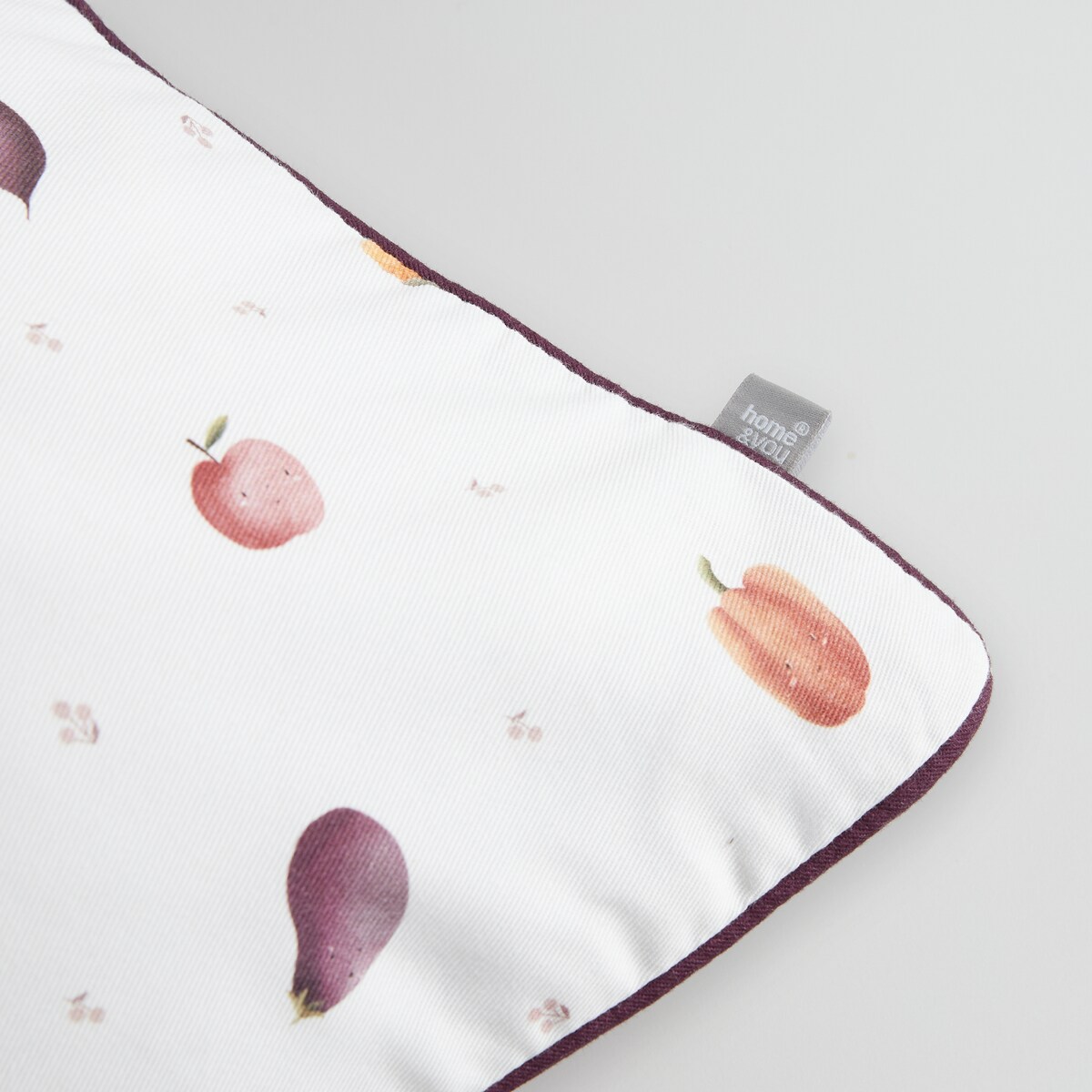 Poszewka Drukowana Harvest 45x45 cm z motywem owoców