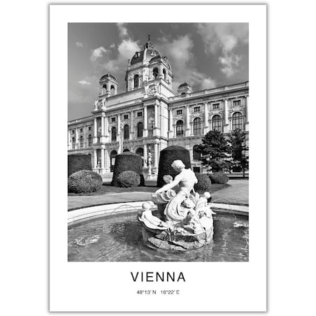 plakat vienna - wiedeń 30x40 cm