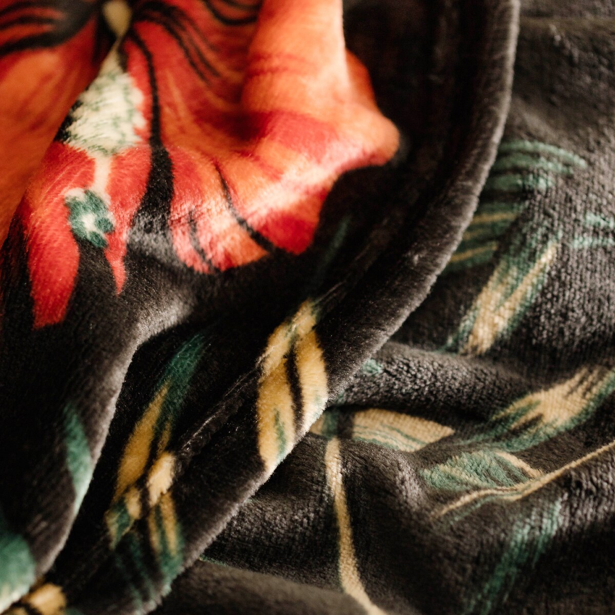 Drukowany koc Hibiskus 150x200 cm