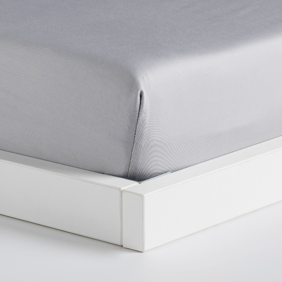 Prześcieradło z Bawełny Satynowej z gumką Satinette 160x200 cm