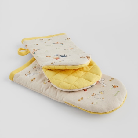 Komplet Rękawic Kuchennych Alti 14x30 cm z motywem zwierzęcym