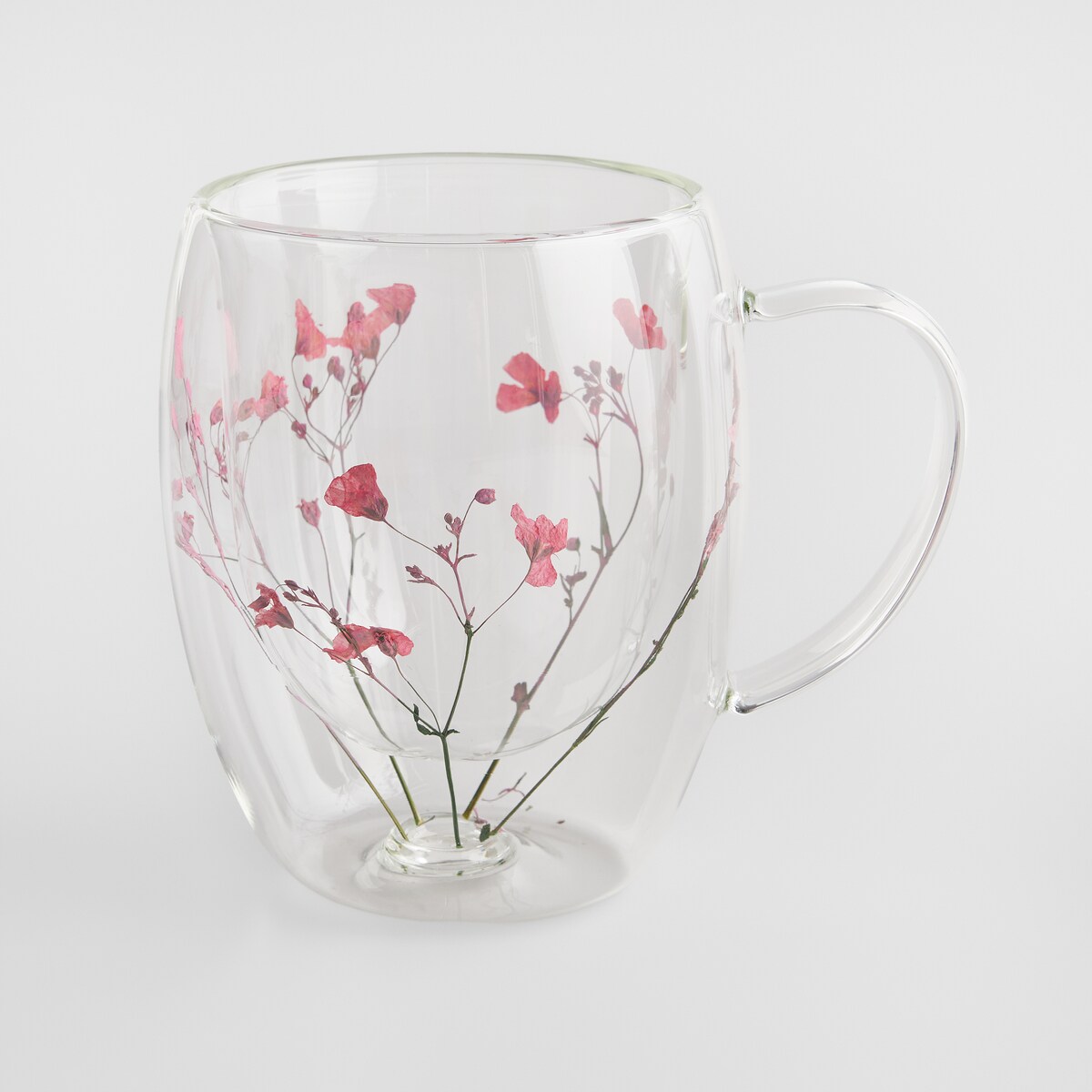 Komplet Szklanek Florrisa set z motywem kwiatowym