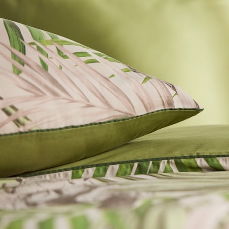 Pościel z bawełny satynowej z lamówką Peliro 160x200 cm