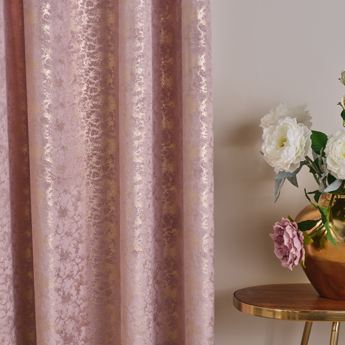 Zasłona z nadrukiem Marmora 140x280 cm