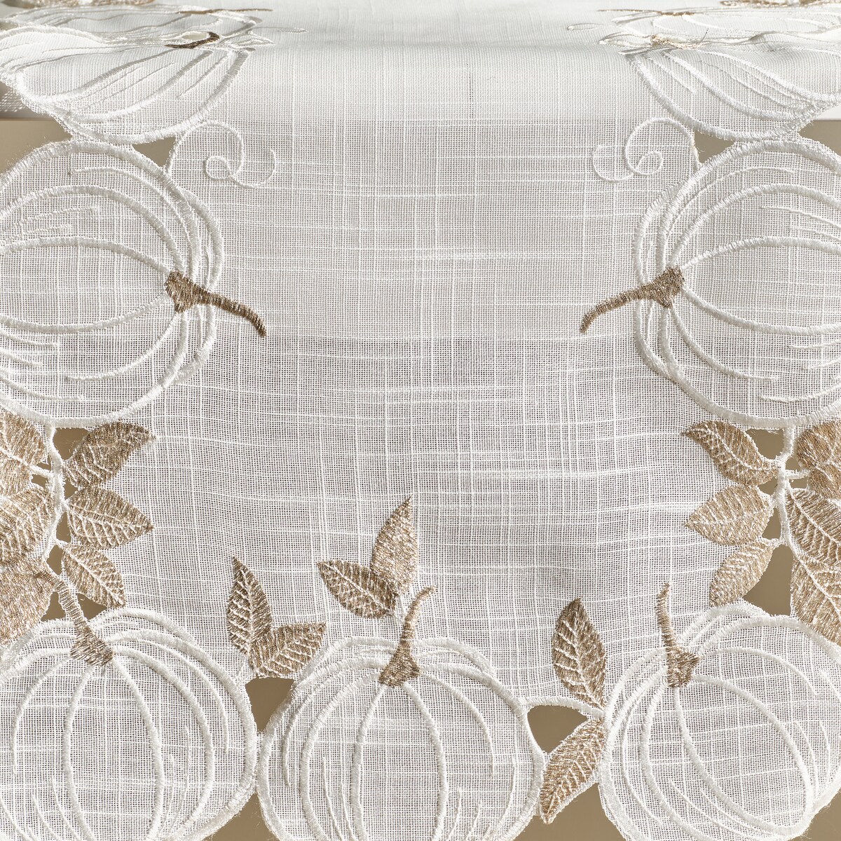 Bieżnik Haftowany Pumpinos 35x180 cm z motywem dyni