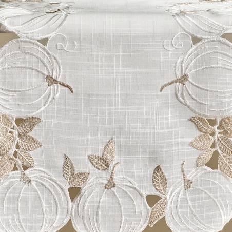 Bieżnik Haftowany Pumpinos 35x180 cm z motywem dyni