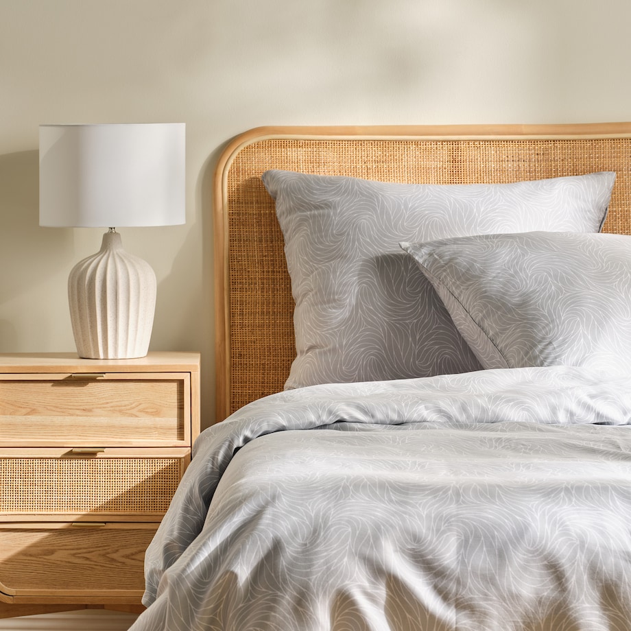 Pościel z bawełny satynowej Linguine 140x200 cm