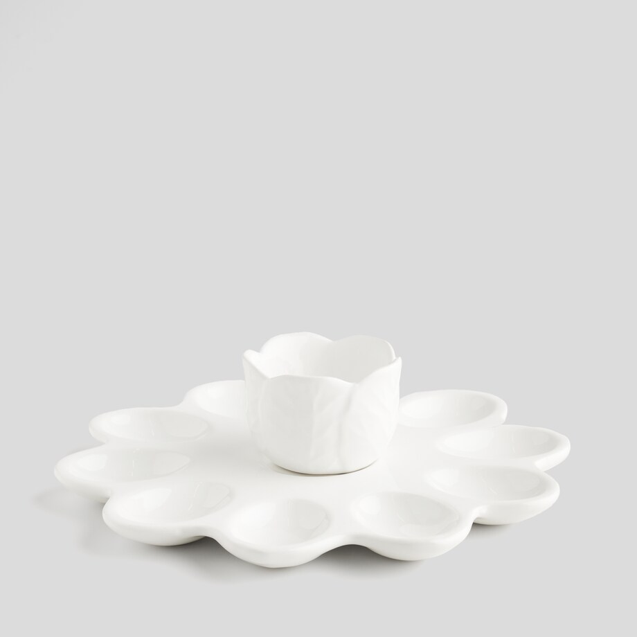 Patera Na Jajka Cabbi z motywem warzyw