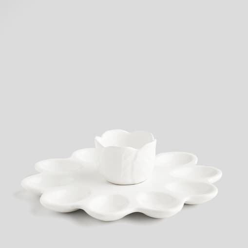 Patera Na Jajka Cabbi z motywem warzyw