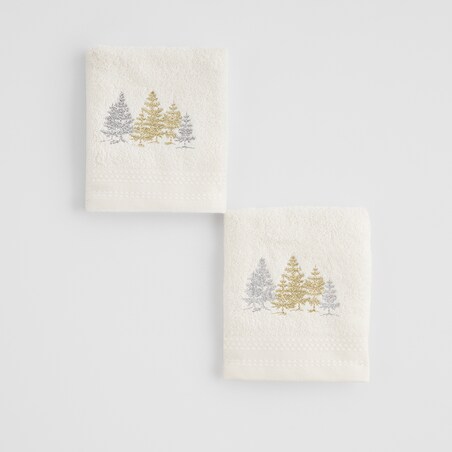 Komplet ręczników dekoracyjnych do twarzy lub rąk 2szt Argenza 30x50 cm
