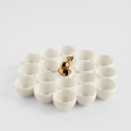 Patera Na Jajka Orelia z motywem królika