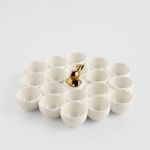 Patera Na Jajka Orelia z motywem królika