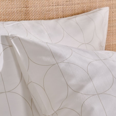 Pościel z bawełny satynowej Mistose 200x220 cm z motywem geometrycznym