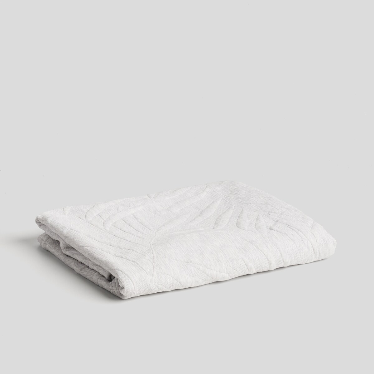 Narzuta Z Bawełną Palmeris 200x220 cm z motywem liści