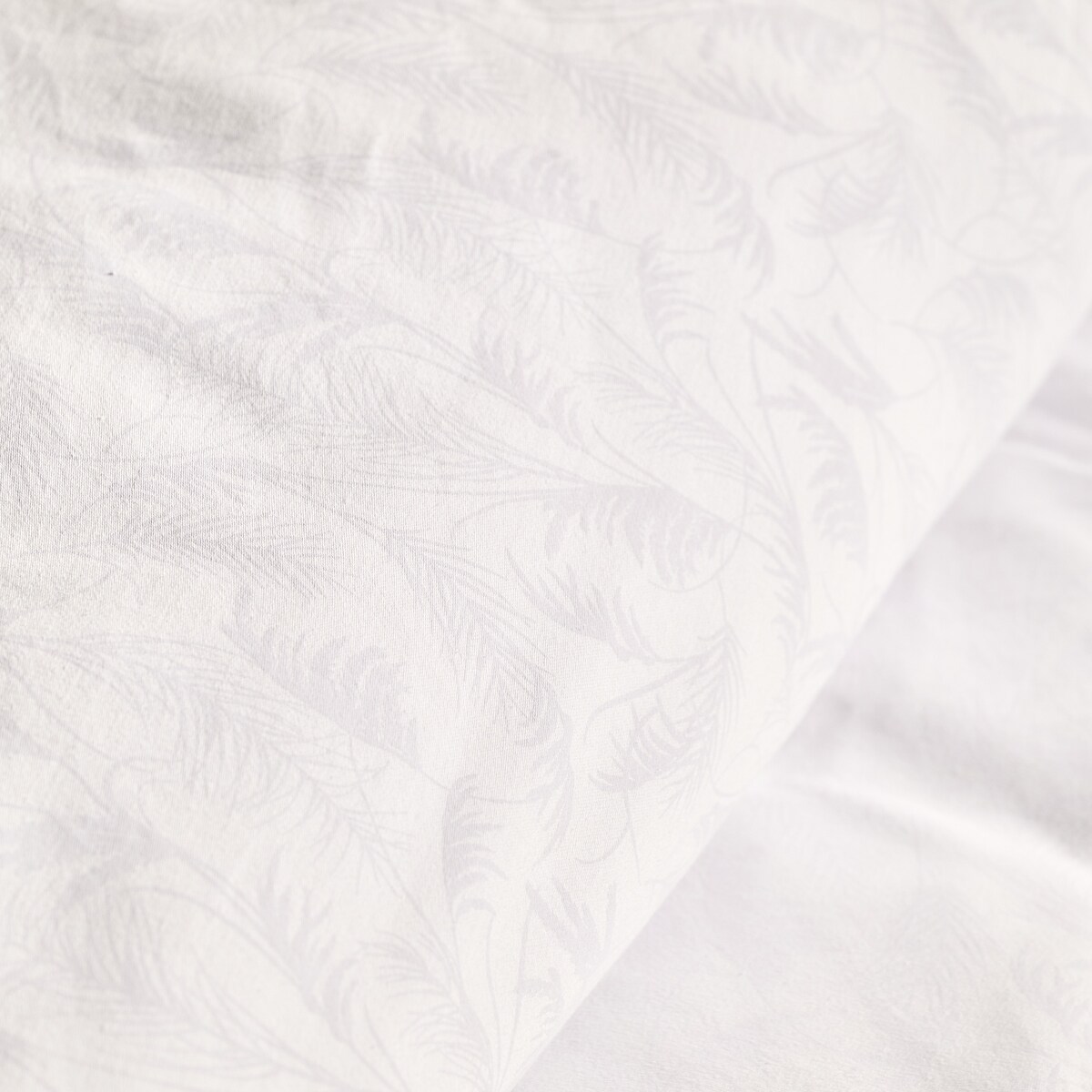 Pościel z bawełny satynowej Lorianna 160x200 cm z motywem roślinnym