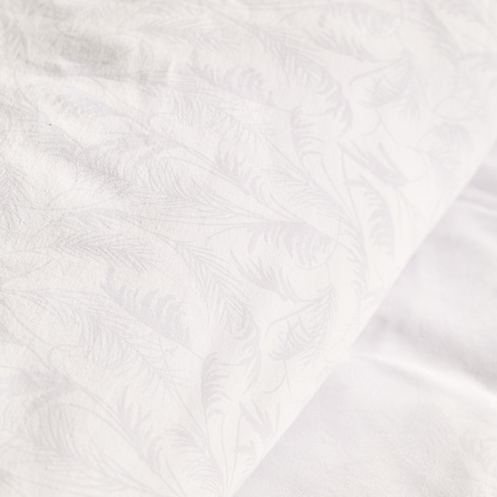 Pościel z bawełny satynowej Lorianna 160x200 cm z motywem roślinnym