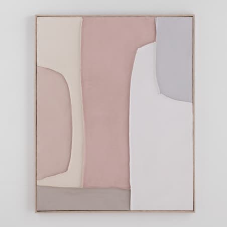 ręcznie zdobiony obraz na płótnie w ramie salviano 80x100