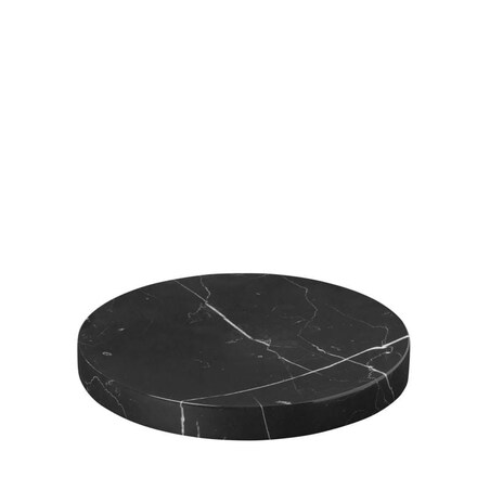 Podstawka Pesa, czarna - marmur, 19 cm