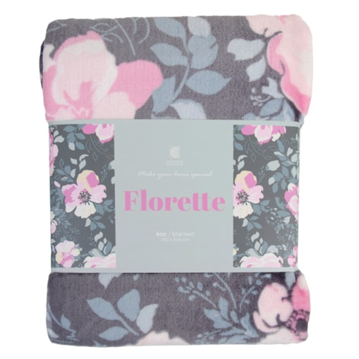 Drukowany koc Florette 150x200 cm