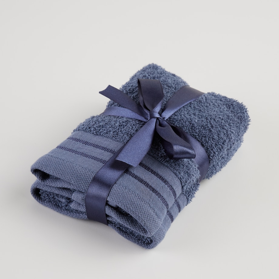 Komplet 2 szt. ręczników do twarzy lub do rąk Mauricio 30x50 cm