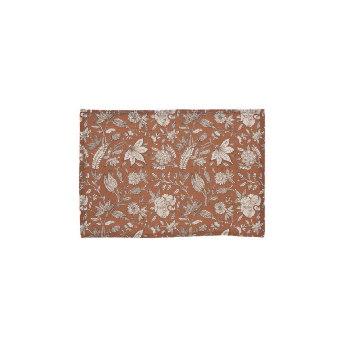 Podkładka pod talerz bawełniana w kwiaty, 45 x 30 cm