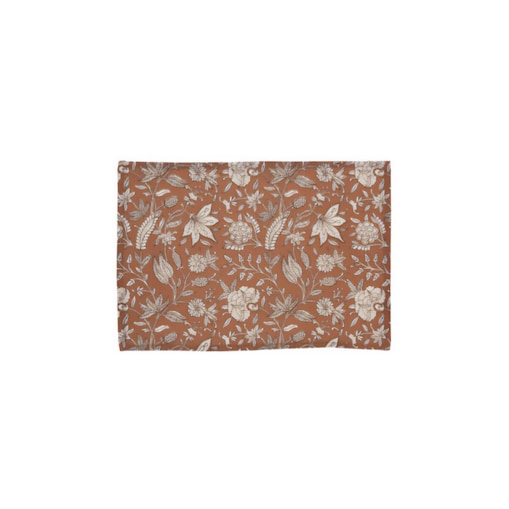 Podkładka pod talerz bawełniana w kwiaty, 45 x 30 cm