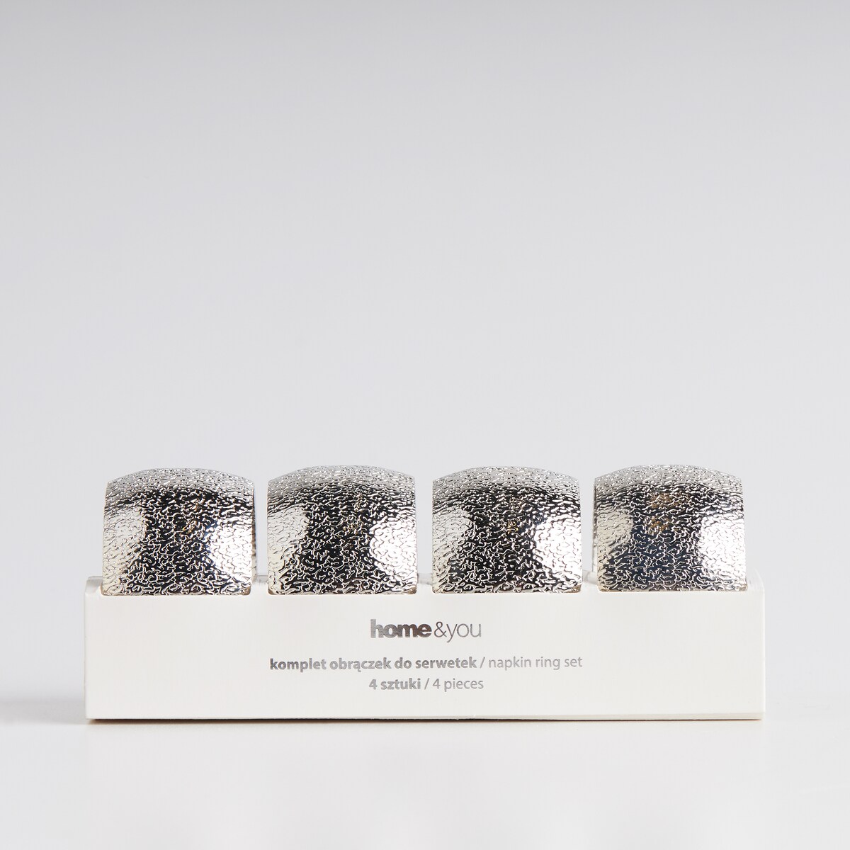 Komplet obrączek na serwetki Nikani