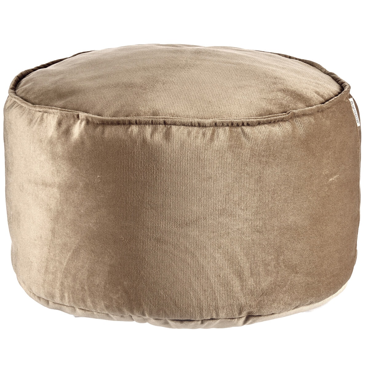 Pufa obita aksamitem, Ø 60 cm