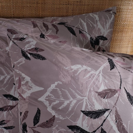 Pościel Z Mikrofibry Arianna 160x200 cm z motywem liściastym