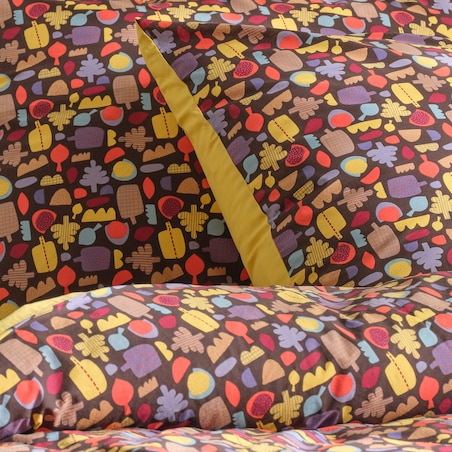 Pościel Bawełniana Skautumn 160x200 cm z motywem dyni