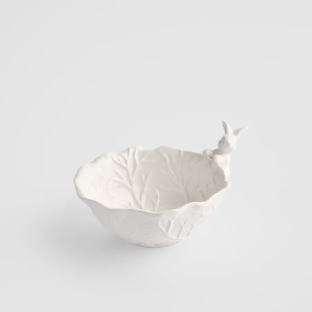 Miska Whitebunno z motywem królika i warzyw