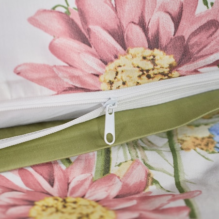 Pościel z bawełny satynowej Koperino 160x200 cm z motywem kwiatowym